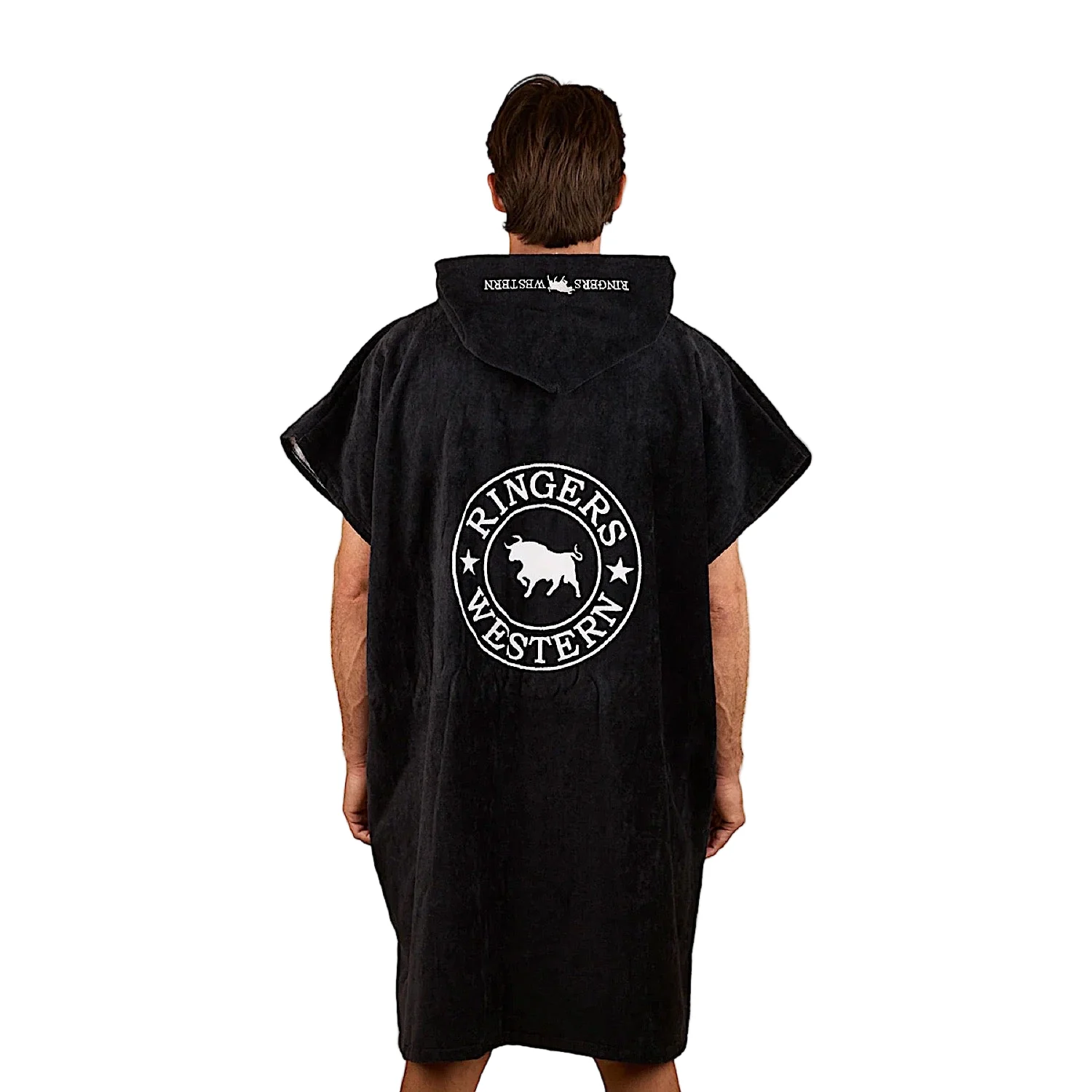Ringers Western Hooded Towel - Black - Image 2