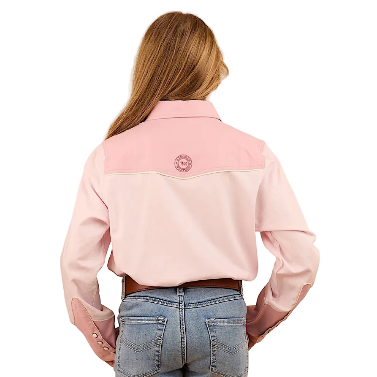 Ringers Western Kid's Annie Western Shirt - Pink - Image 2