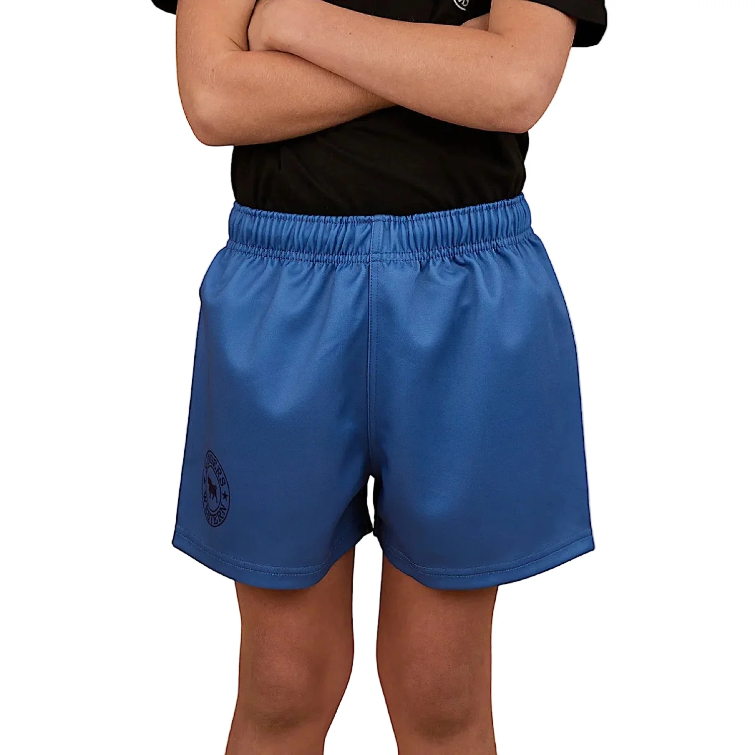 Ringers Western Kid's Big Ringers Footy Short - Blue