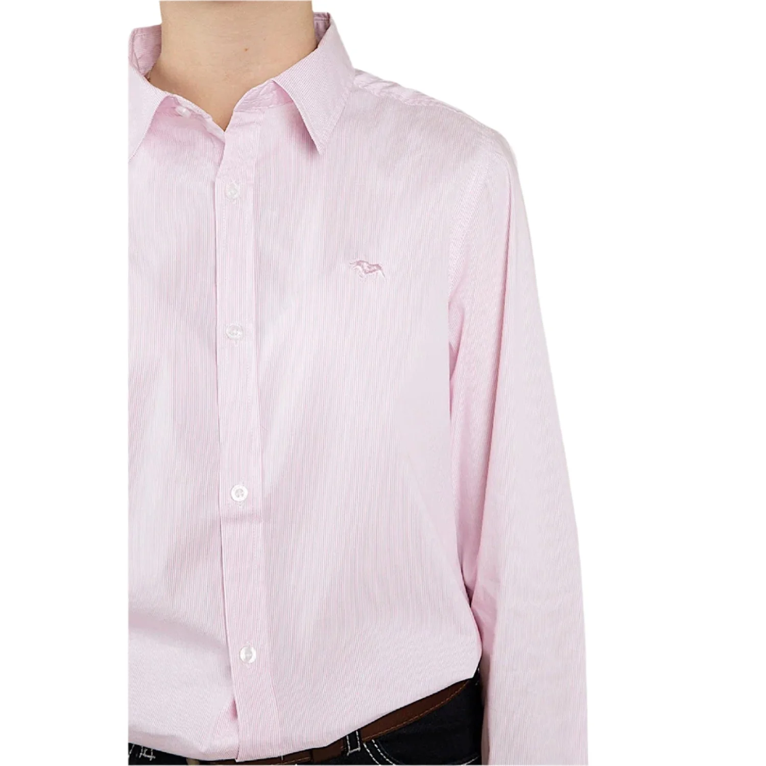 Ringers Western Kid's Faith Dress Shirt - Pink - Image 4
