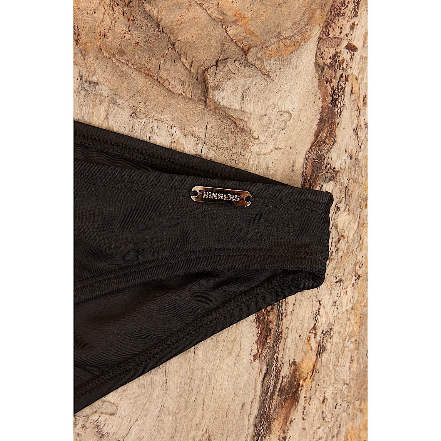 Ringers Western Kid's May Swim Bottom - Black/Silver - Image 3