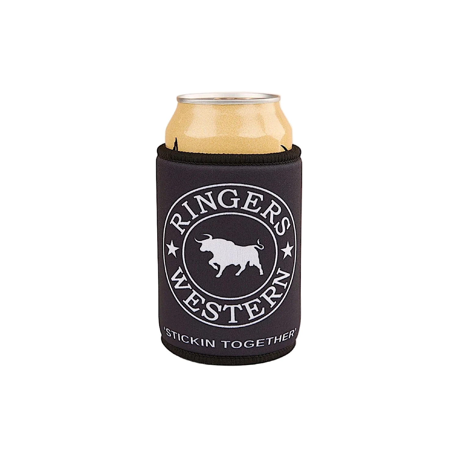 Ringers Western Magnetic Stubby Cooler - Black