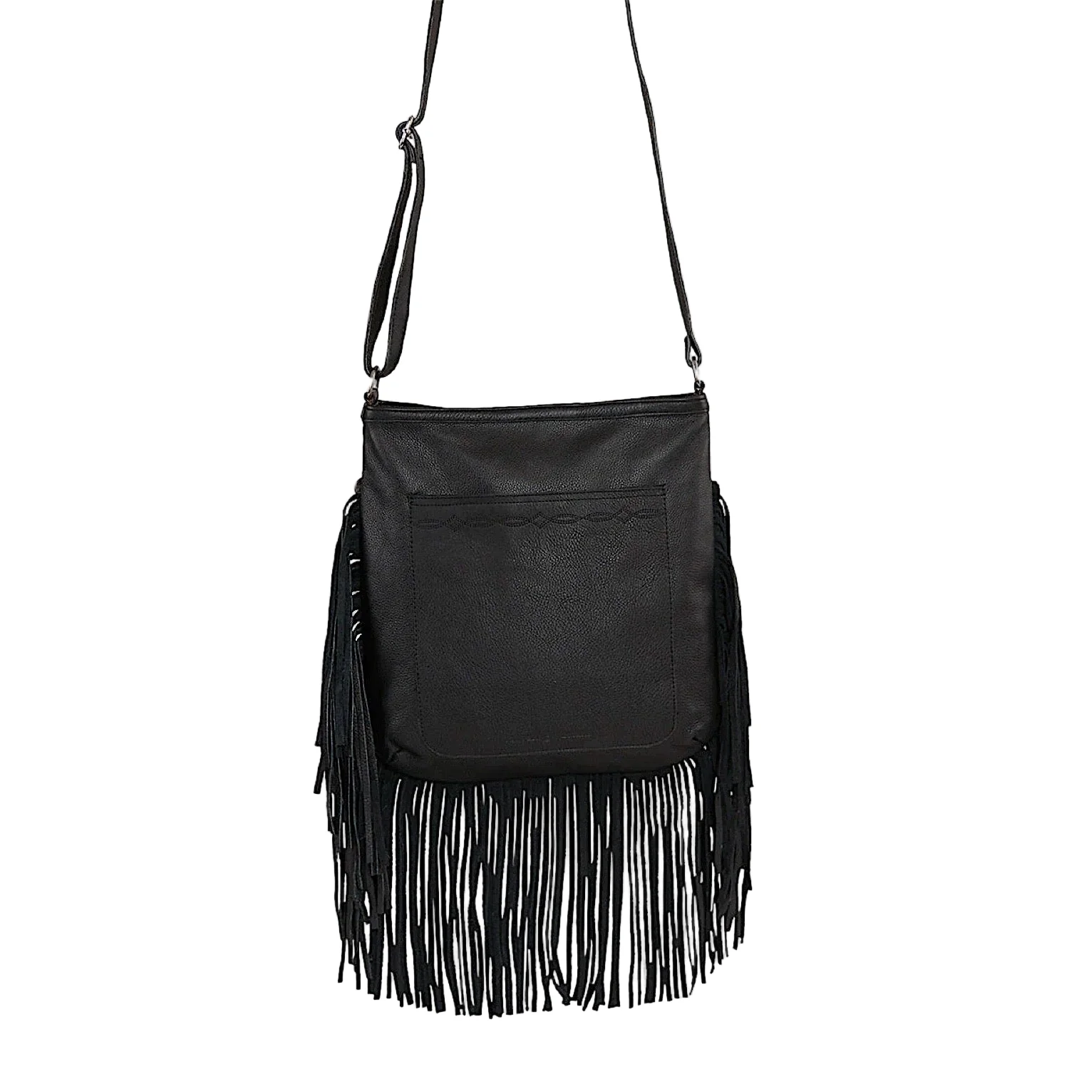 Ringers Western Maria Tassel Bag - Black - Image 2