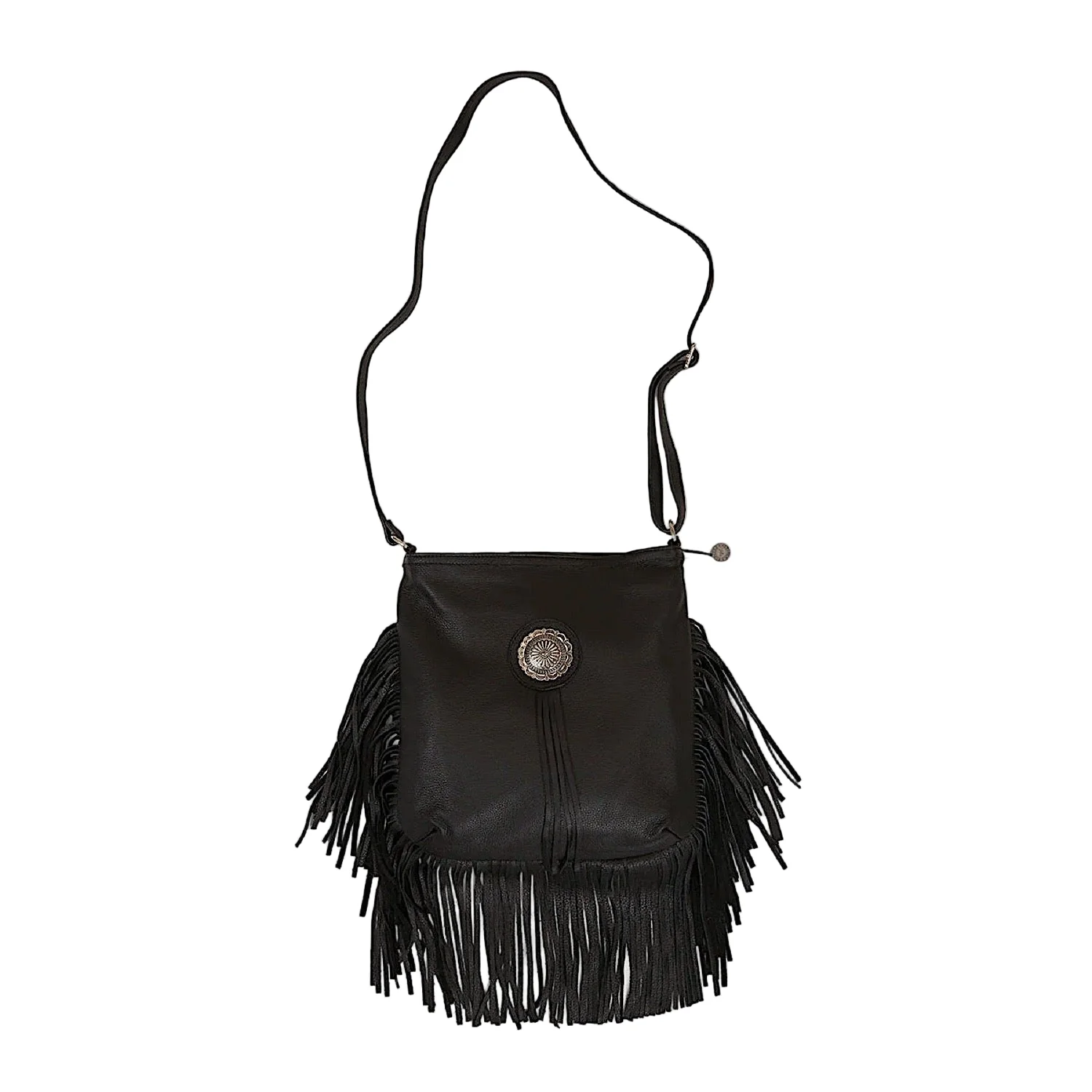 Ringers Western Maria Tassel Bag - Black - Image 3