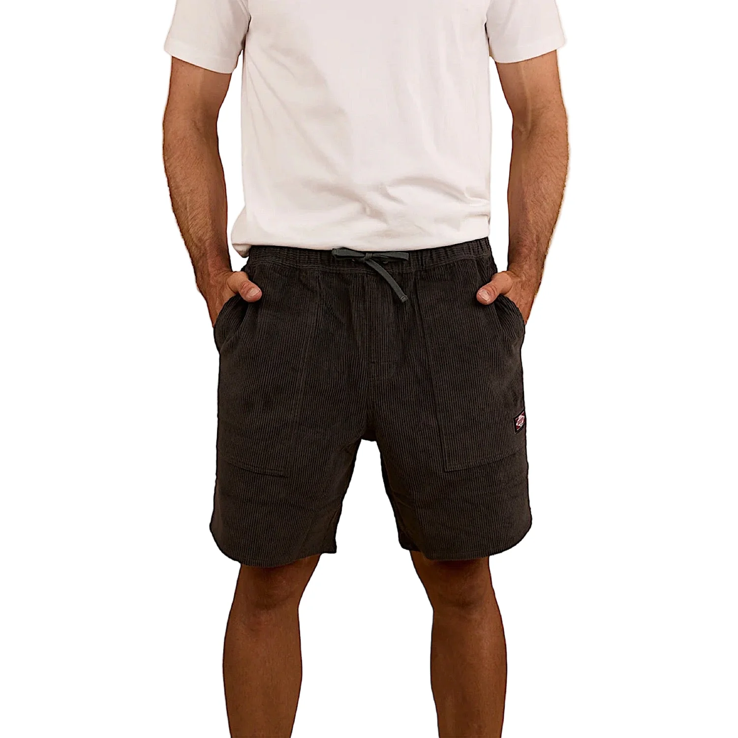 Ringers Western Men's Countryside Corduroy Walk Short - Charcoal