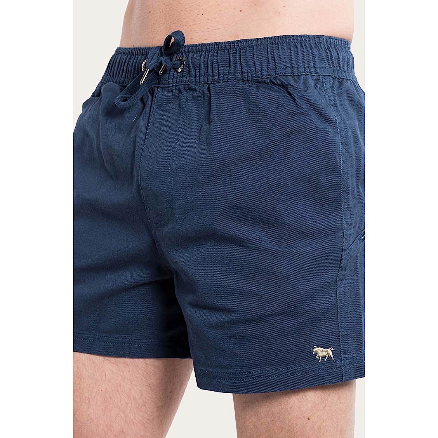 Ringers Western Men's Oliver Heavy Weight Ruggers - Dark Navy / Camel