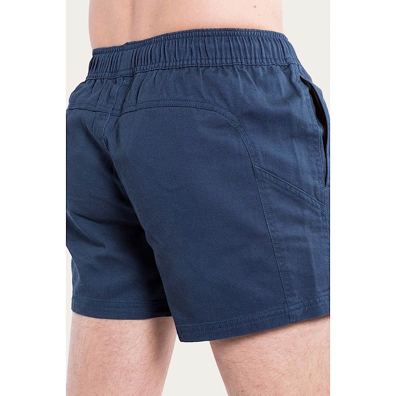 Ringers Western Men's Oliver Heavy Weight Ruggers - Dark Navy / Camel - Image 2