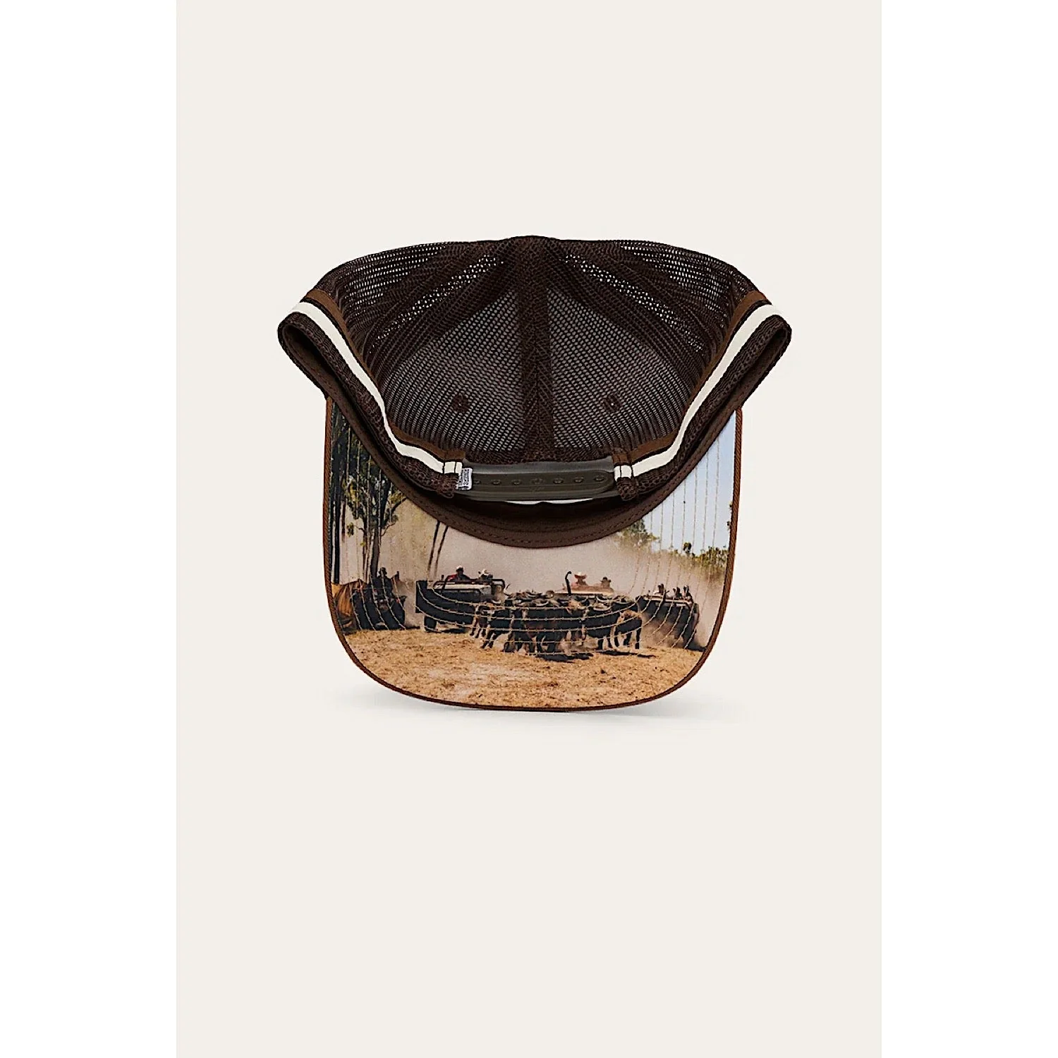 Ringers Western Pendleton Trucker Cap - Chocolate - Image 2