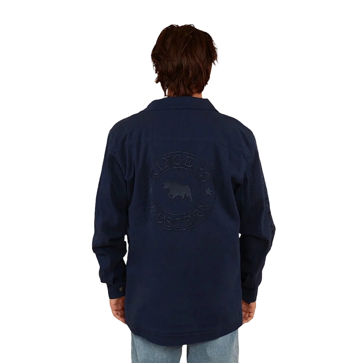 Ringers Western Pokolbin Men's Jacket - Dark Navy - Image 4