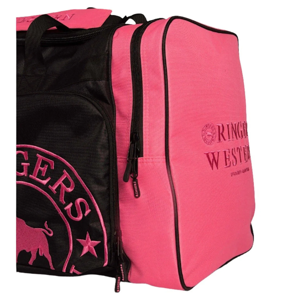 Ringers Western Rider Sports Bag Black/Melon - Image 2