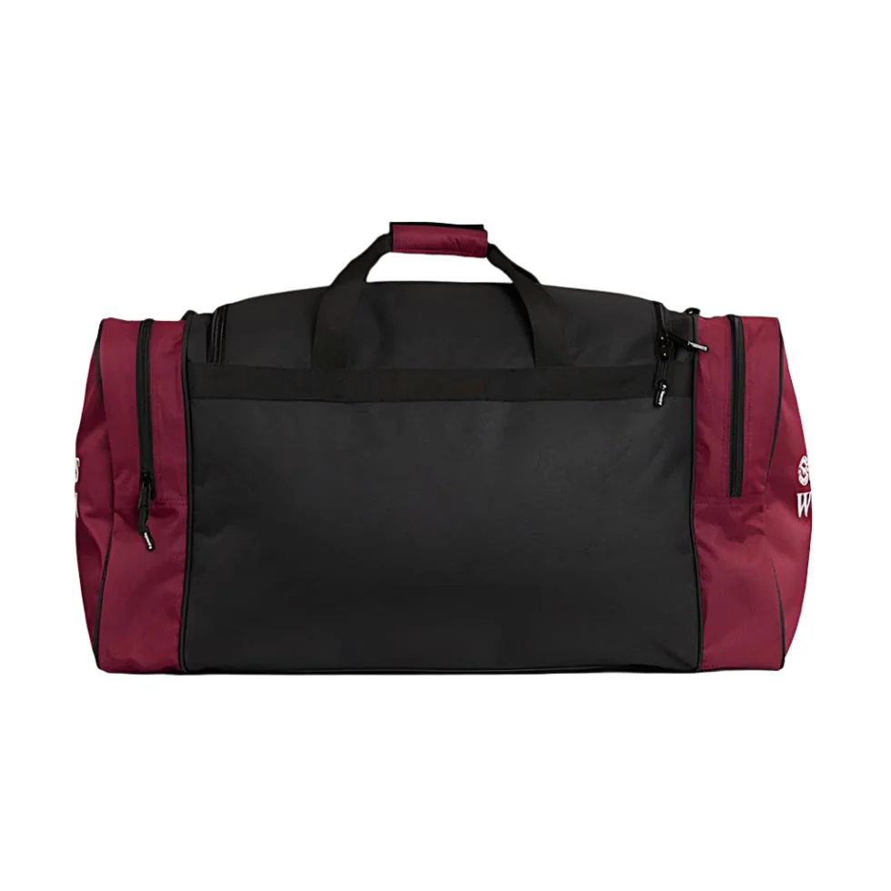 Ringers Western Rider Sports Bag - Burgundy/Black - Image 3