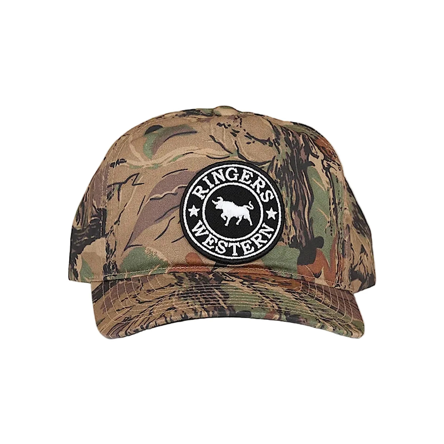 Ringers Western Signature Bull Blackwater Baseball Cap - Camo - Image 3