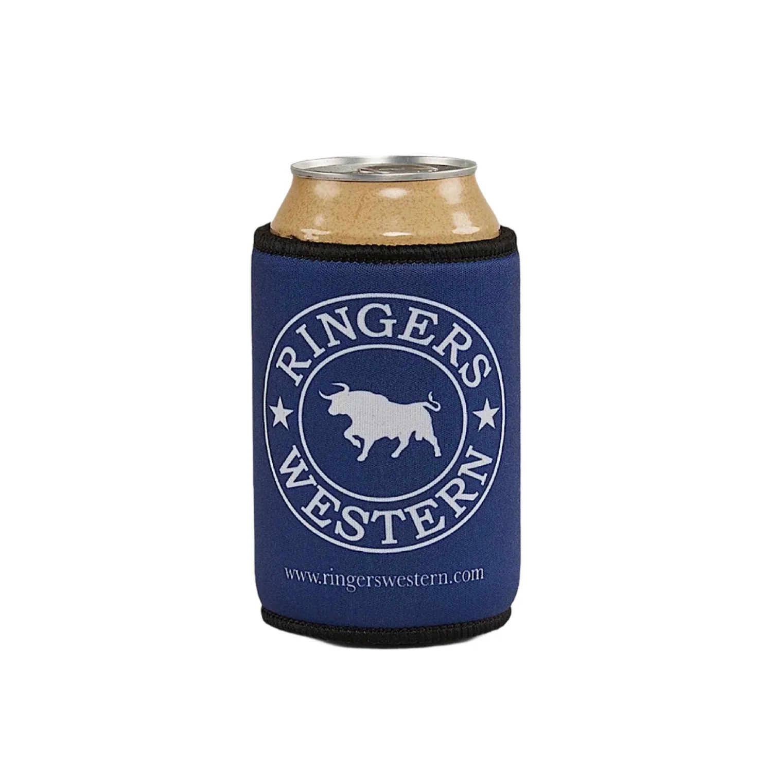 Ringers Western Signature Bull Stubby Cooler - Navy - Image 3