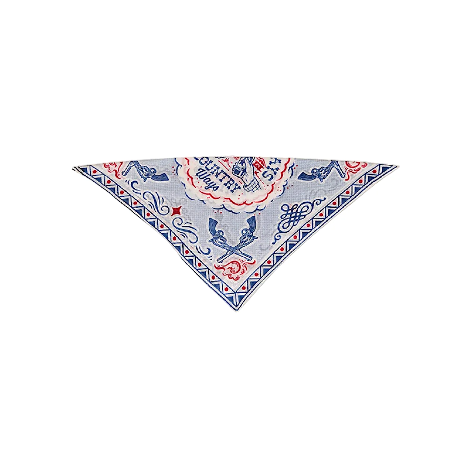 Ringers Western Summer Days Bandana Scarf - White - Image 2