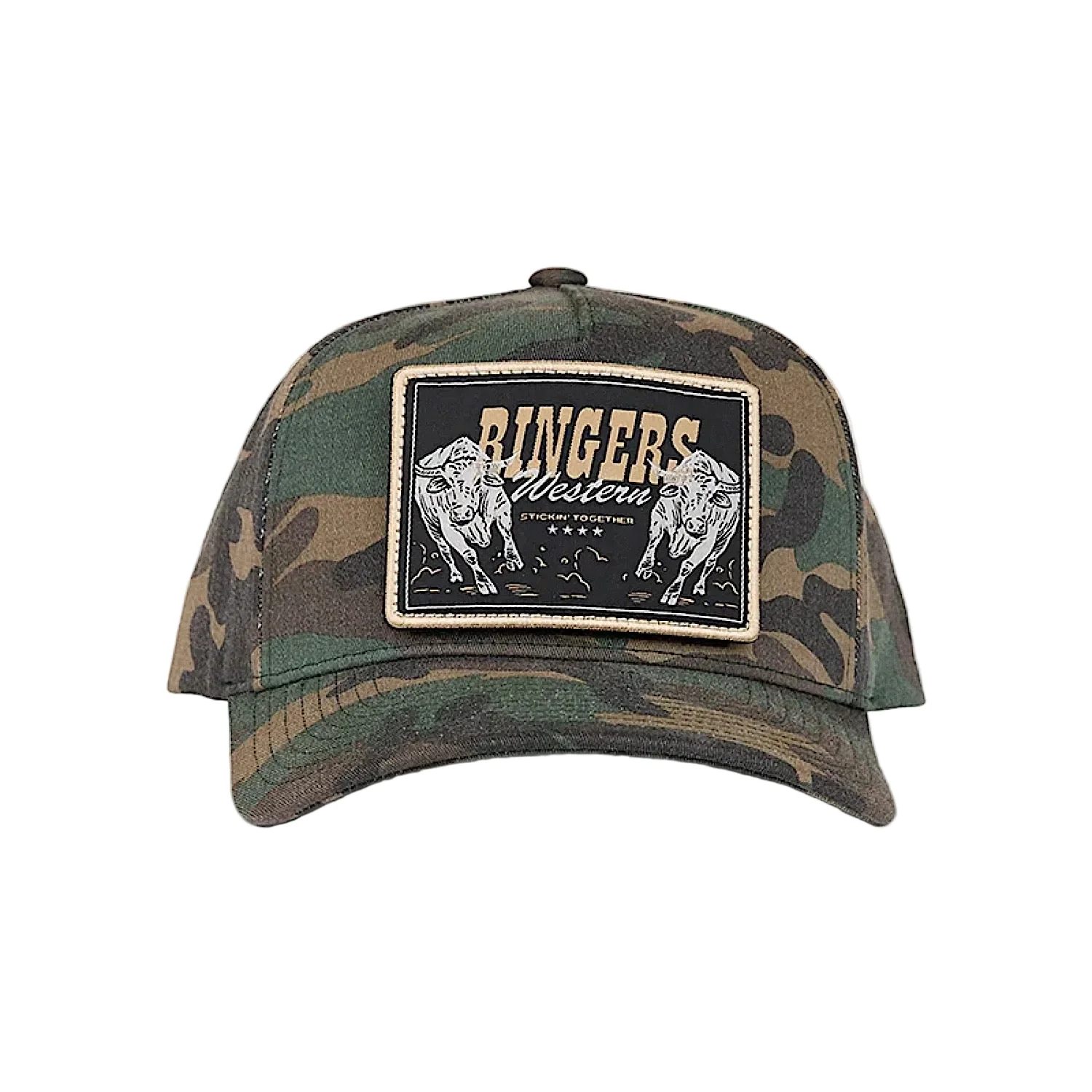 Ringers Western Switcheroo Baseball Cap - Camo - Image 6