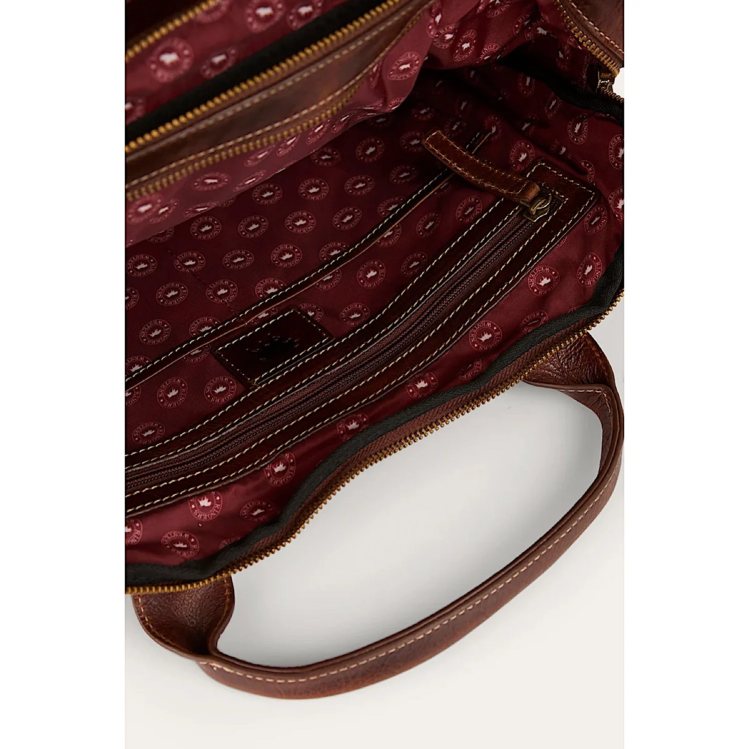 Ringers Western Toro Briefcase - Cognac - Image 5