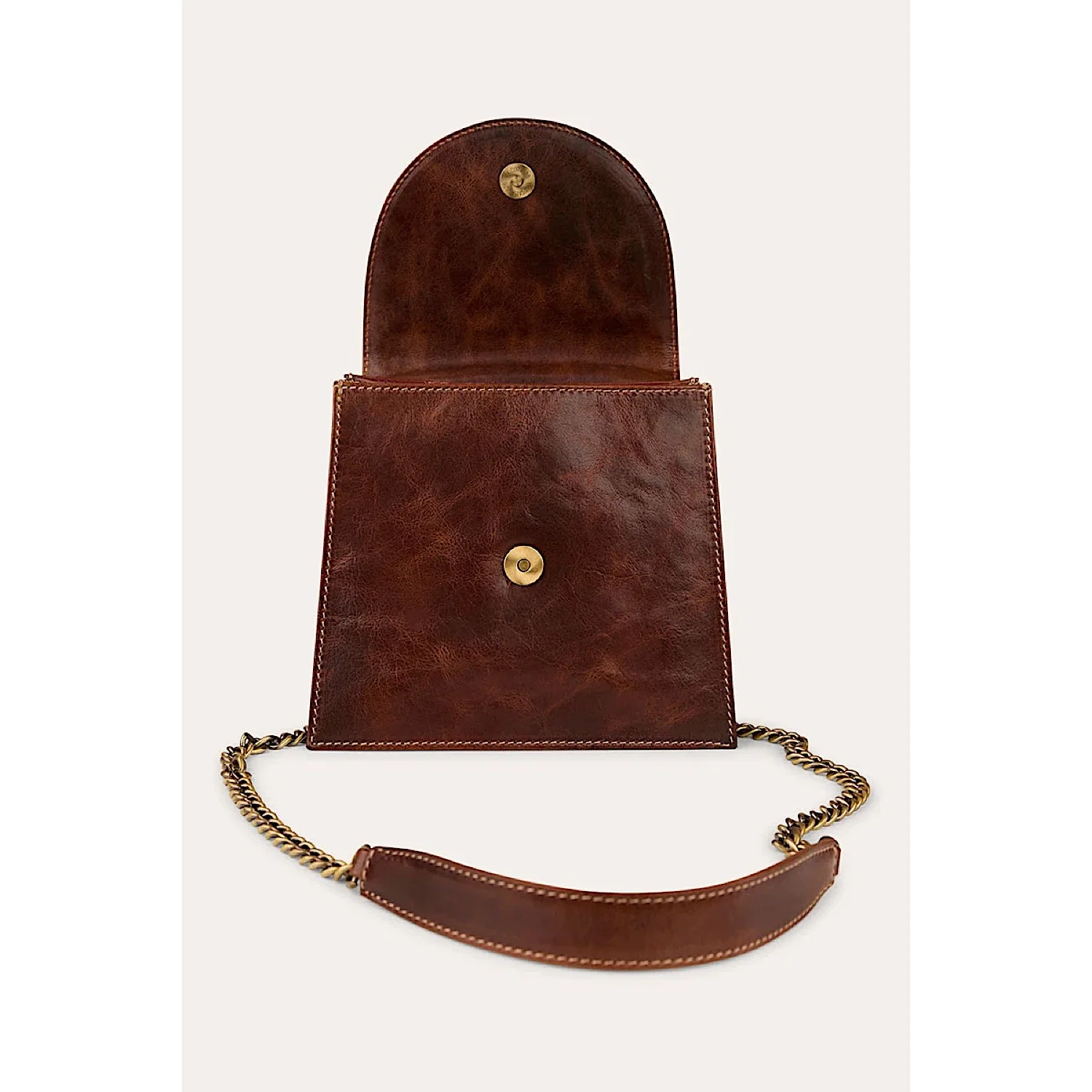 Ringers Western Toro Emenzo Hand Bag - Cognac - Image 3