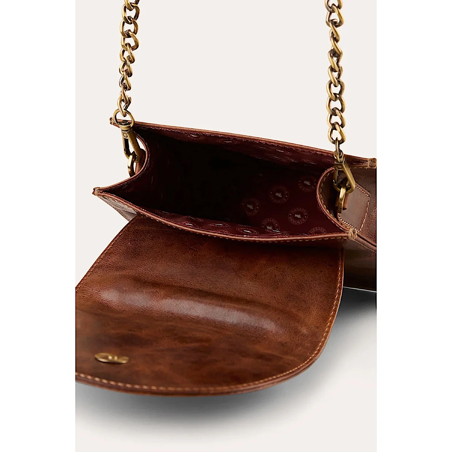 Ringers Western Toro Emenzo Hand Bag - Cognac - Image 5