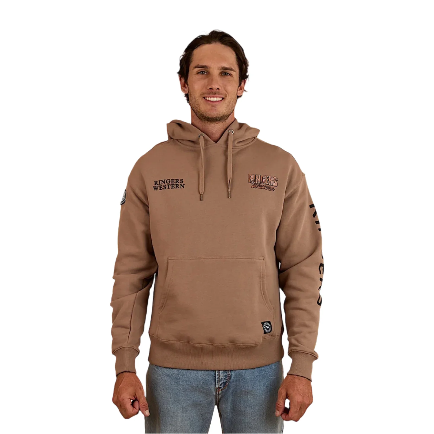 Ringers Western Unisex KNX Oversized Hoodie - Camel