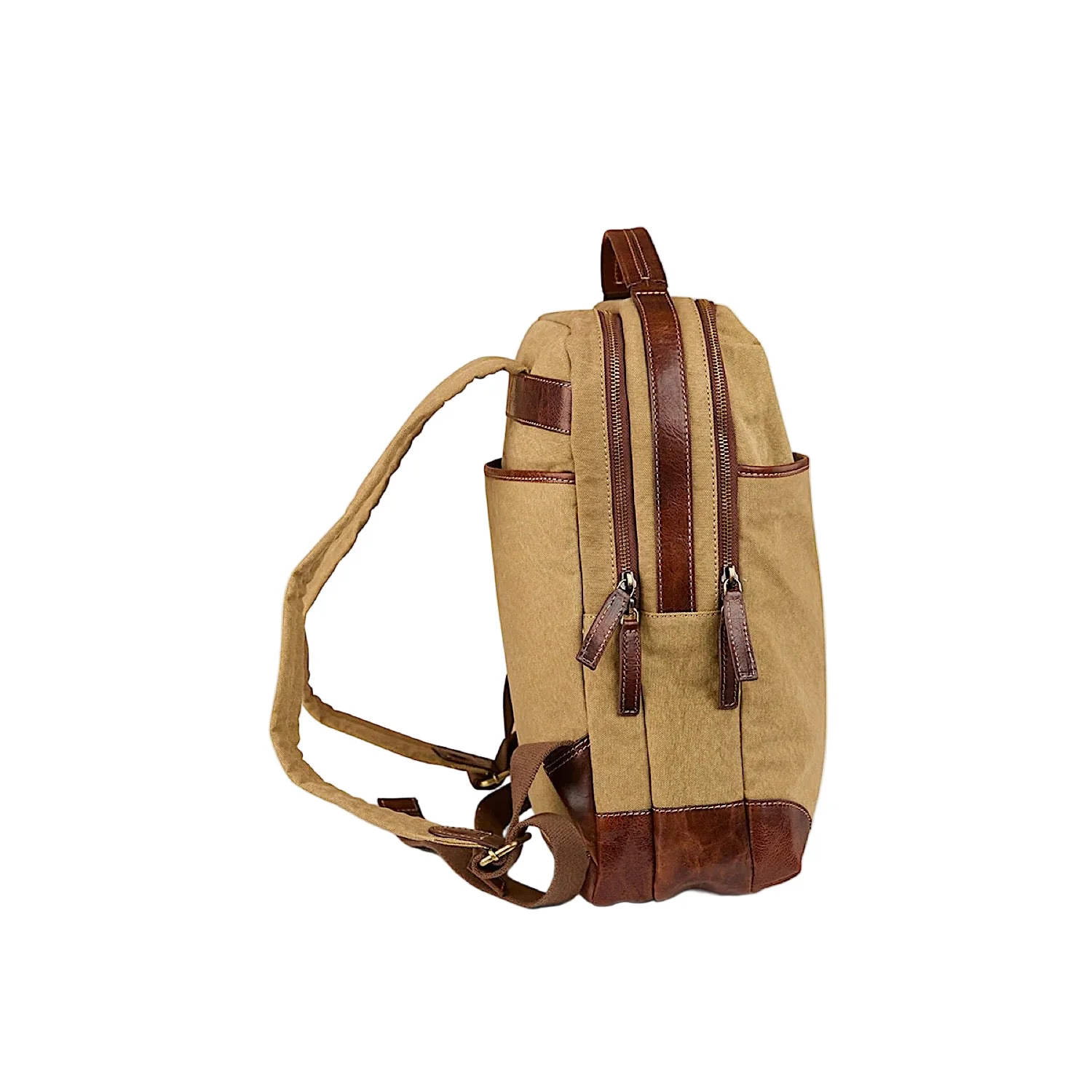 Ringers Western Waxicanvas Backpack - Sand - Image 3