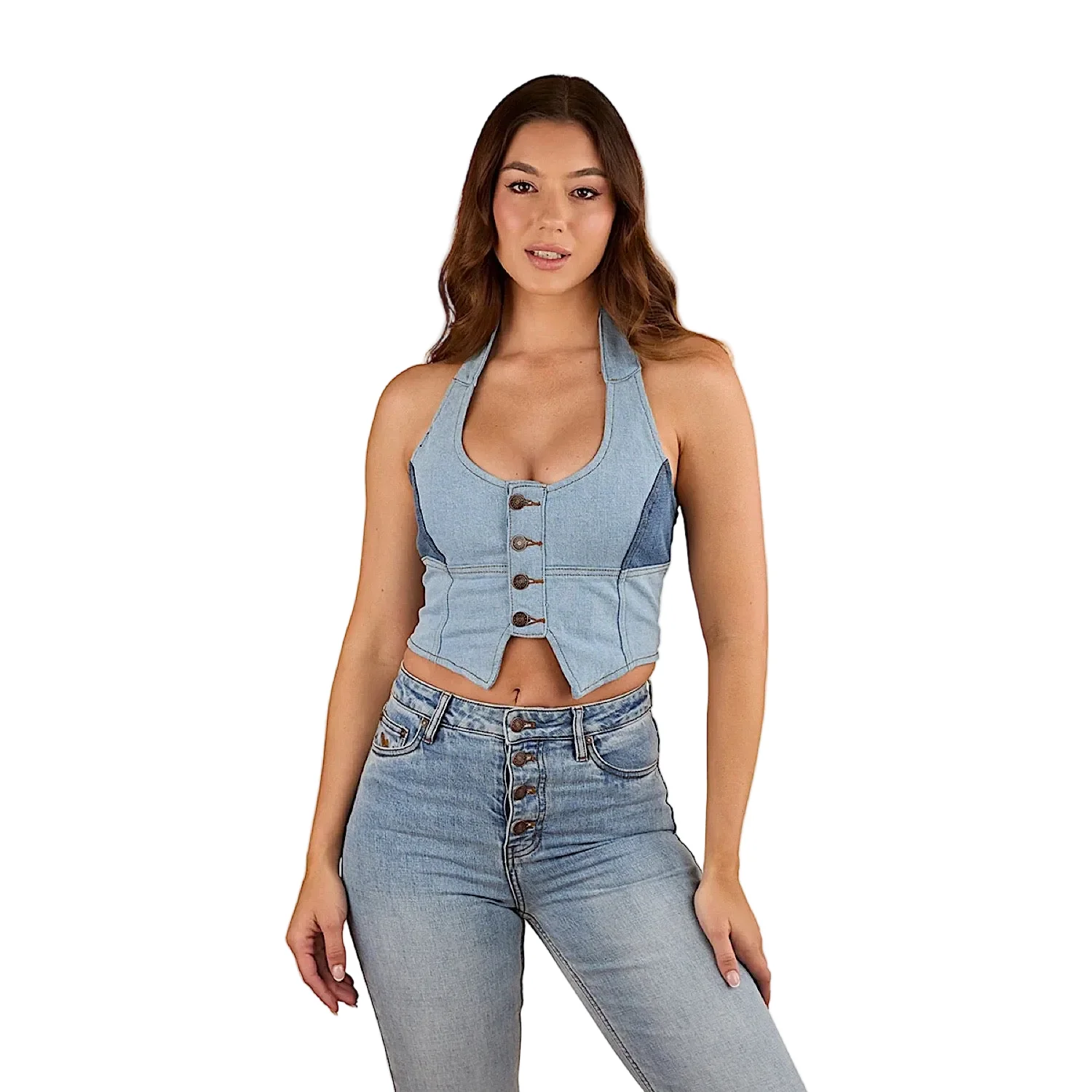 Ringers Western Women's Alinta Denim Bustler - Denim Blue