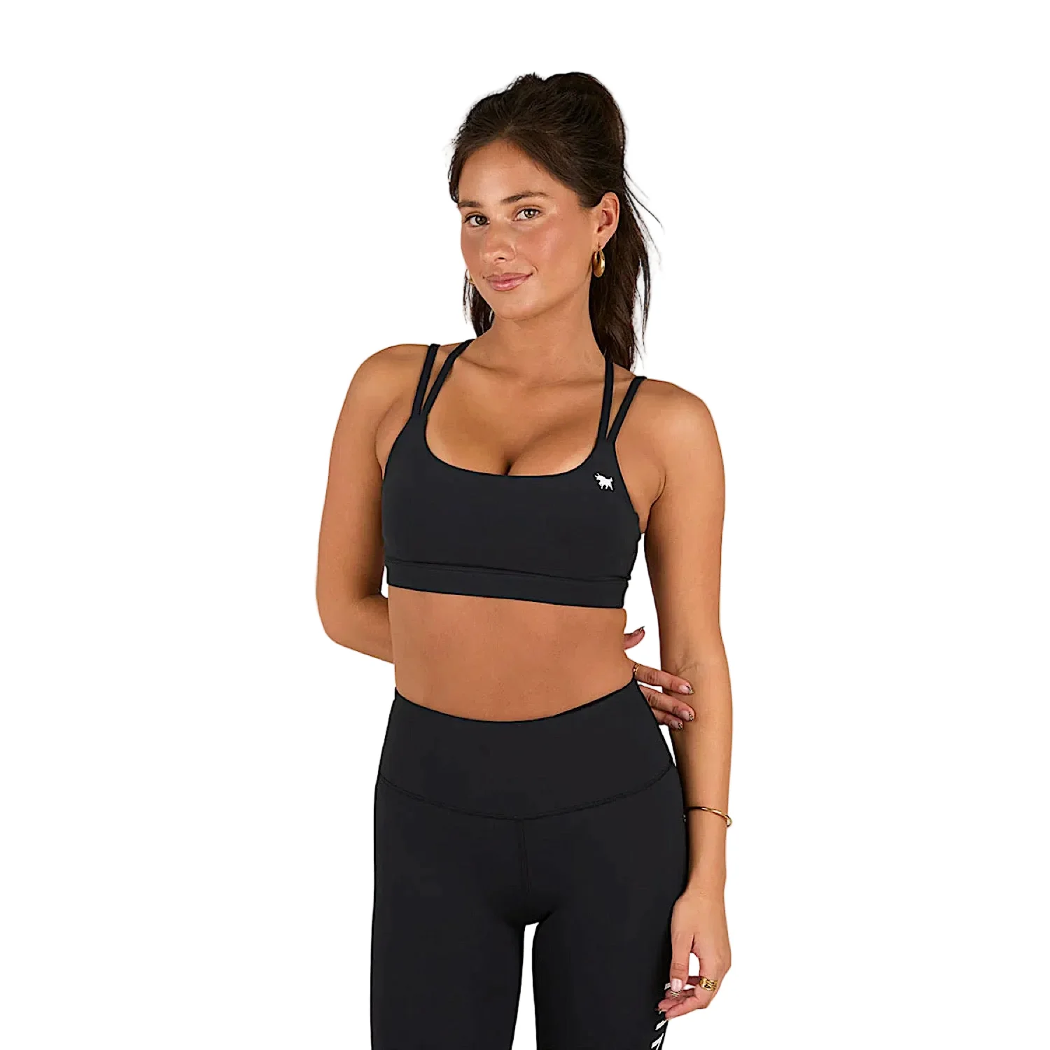 Ringers Western Women's Anikafit Signature Crop - Black