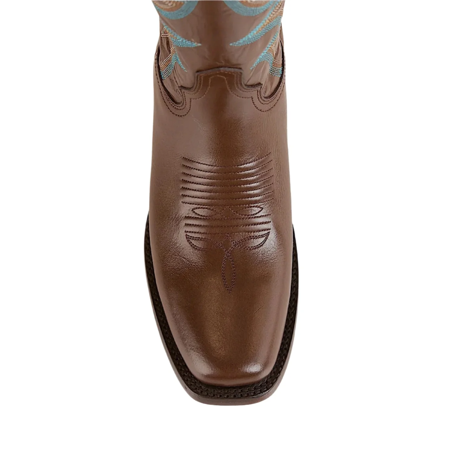 Ringers Western Women's Longreach Cuban Heel Boot - Saddle Tan - Image 3