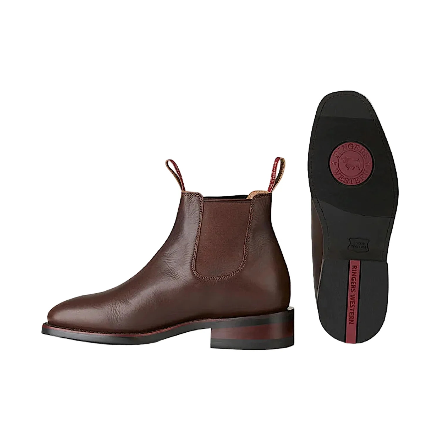 Ringers Western Women's New Kununurra Boot - Chocolate - Image 2
