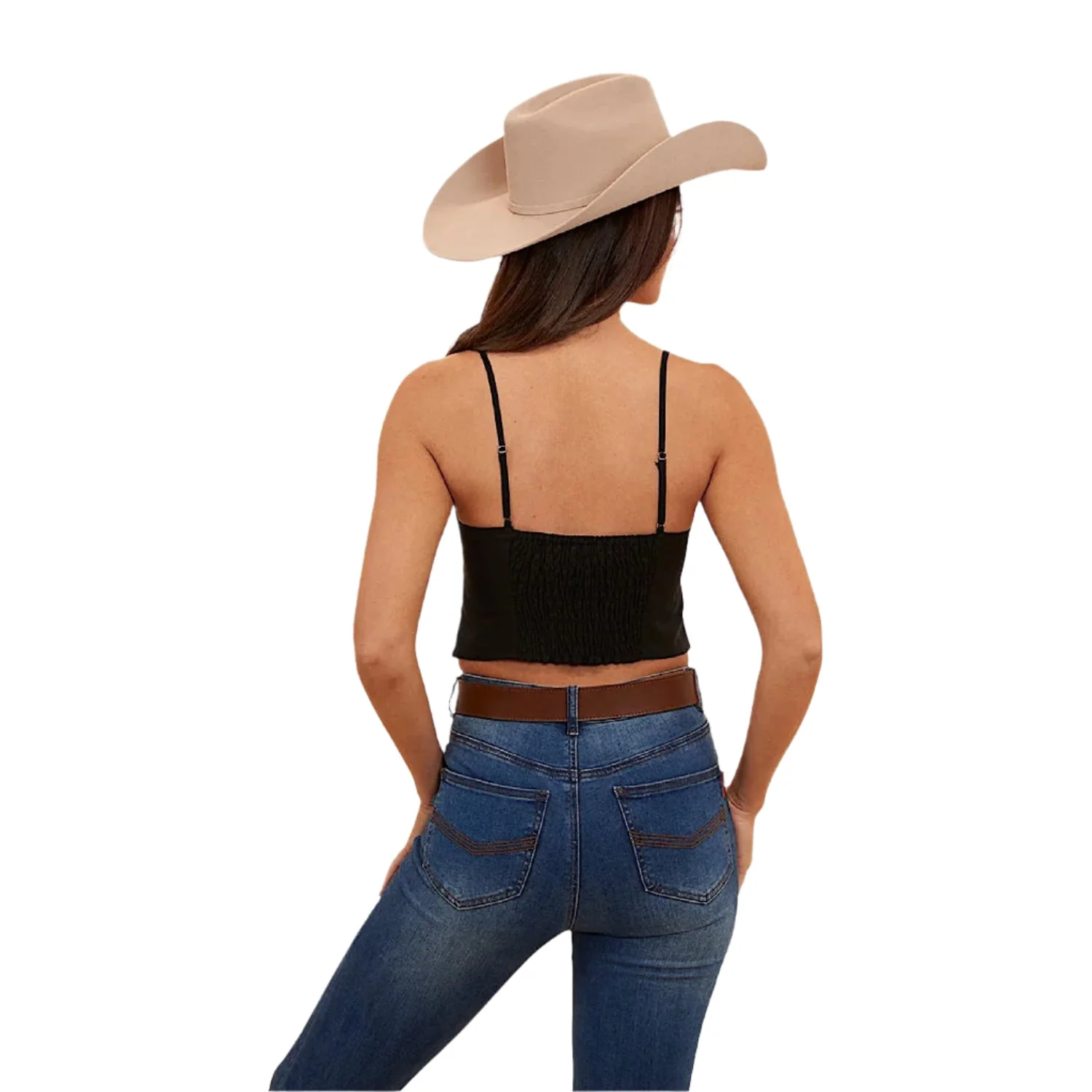 Ringers Western Women's Posie Cami Top - Black - Image 3