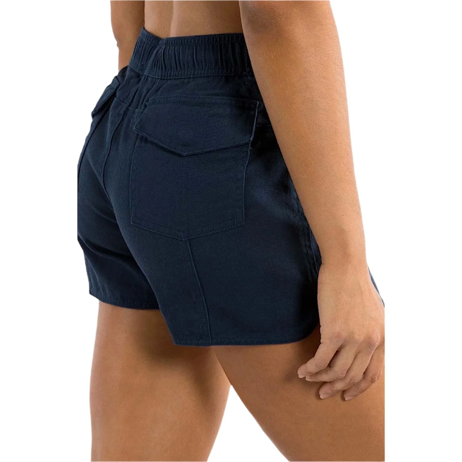 Ringers Western Women's Tora Heavy Weight Ruggers - Dark Navy/Camel - Image 4