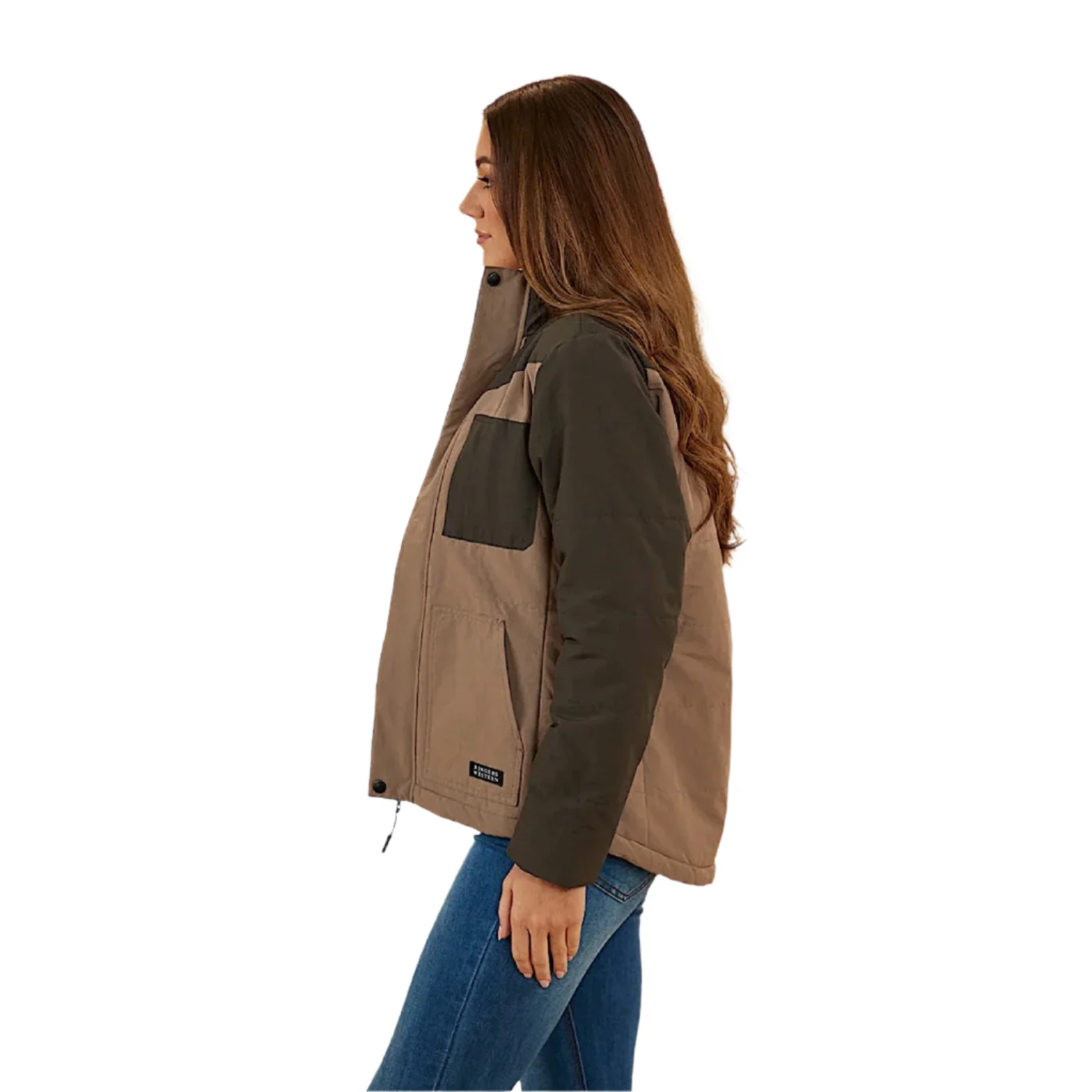 Ringers Western Women's Whitney Puffer Jacket - Mushroom - Image 2
