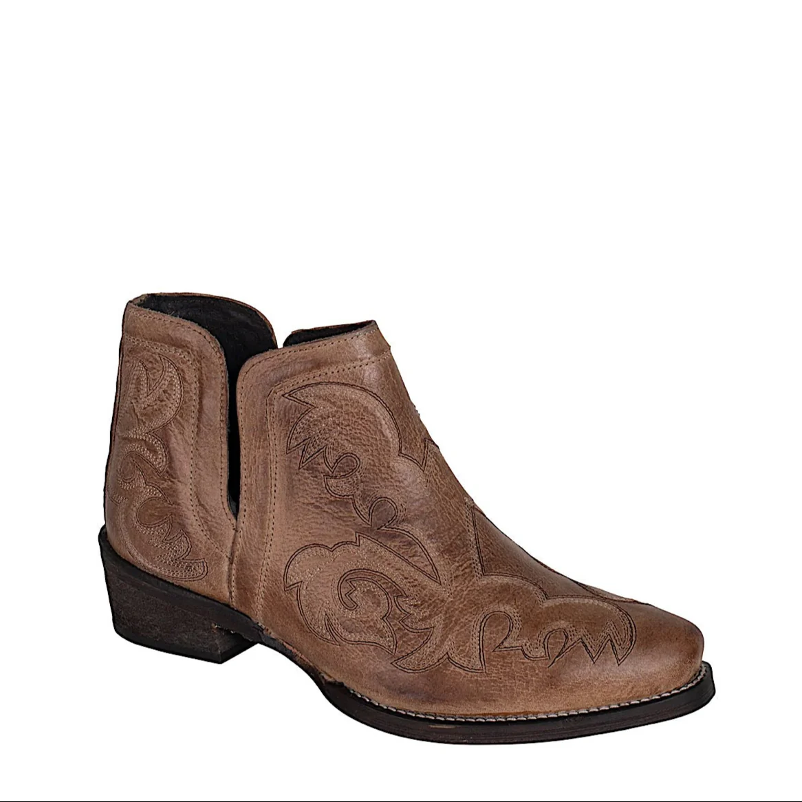 Roper Women's Addie Boot - Classic Tan Leather