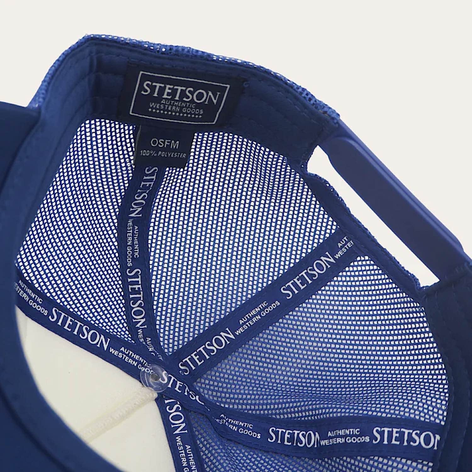 Stetson Classic Trucker Cap - Blue - Image 3