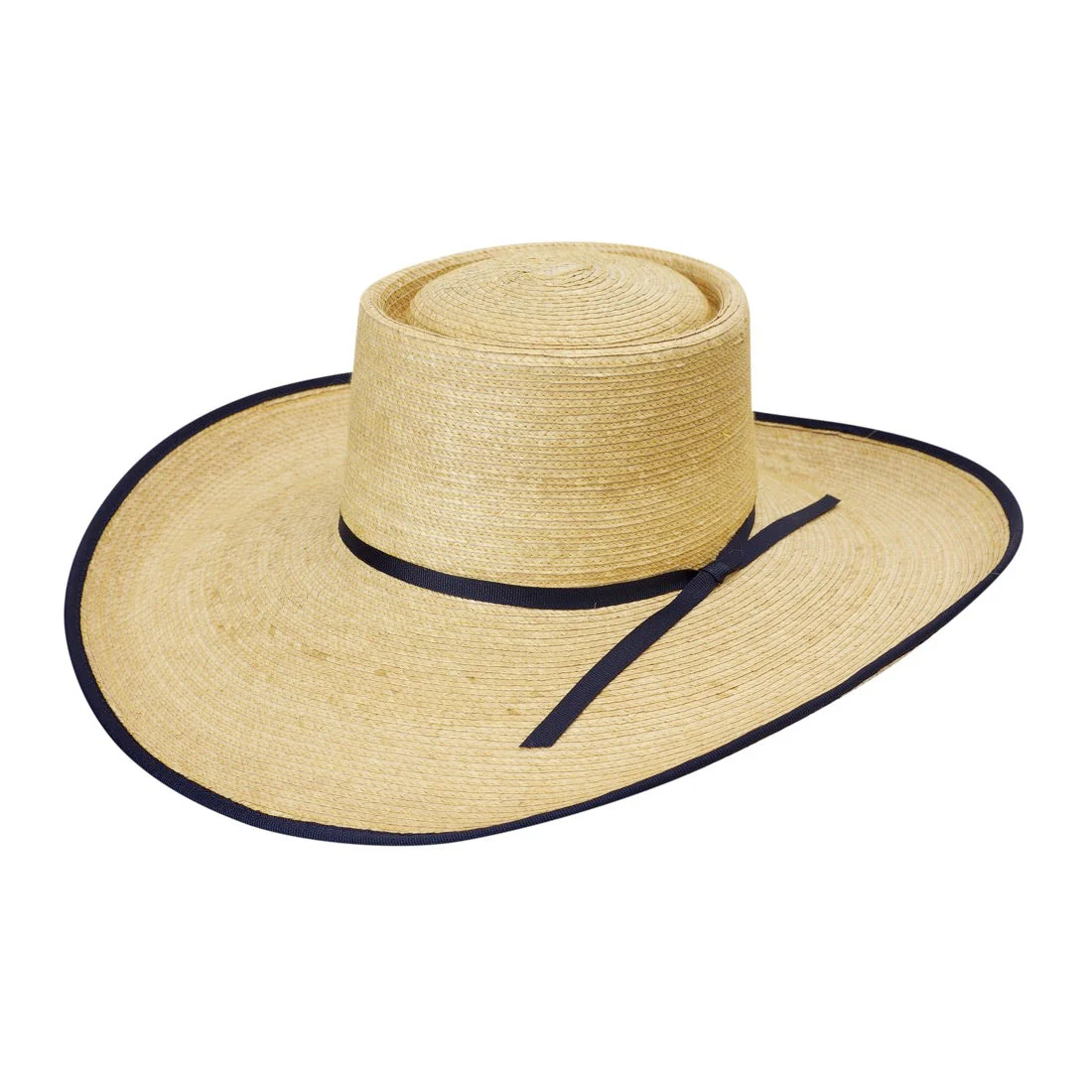 Sunbody Reata Oak 5 Inch Brim - Navy Edge Bound