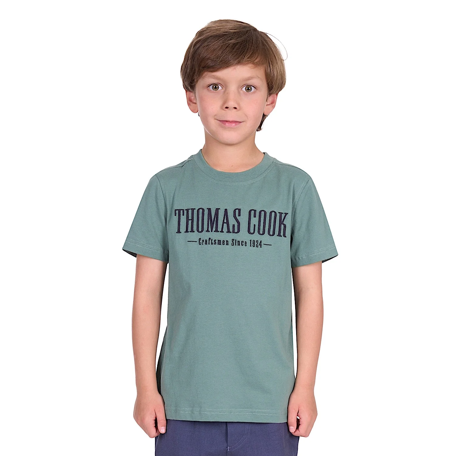 Thomas Cook Boy's Nathan Tee - Sage