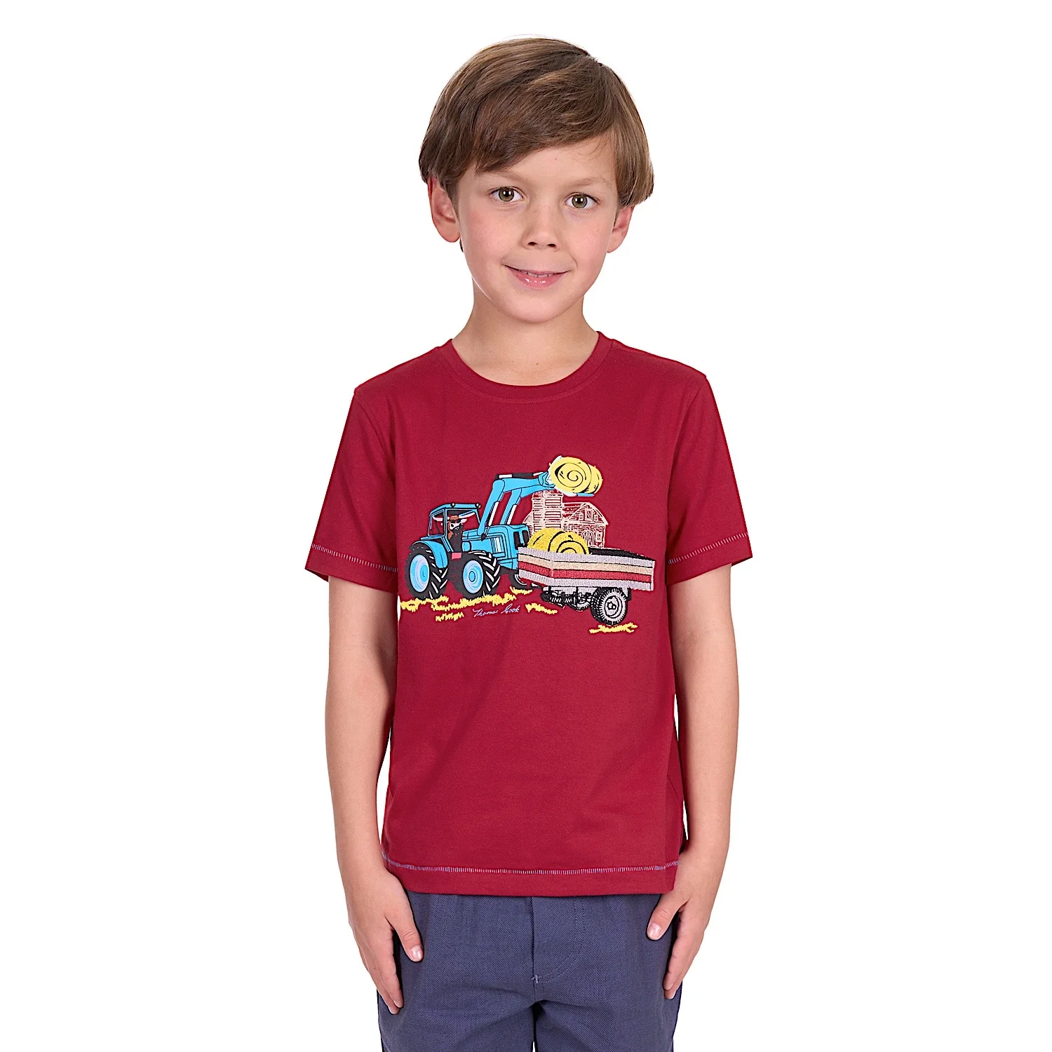 Thomas Cook Boy's Nicholas Tee - Red