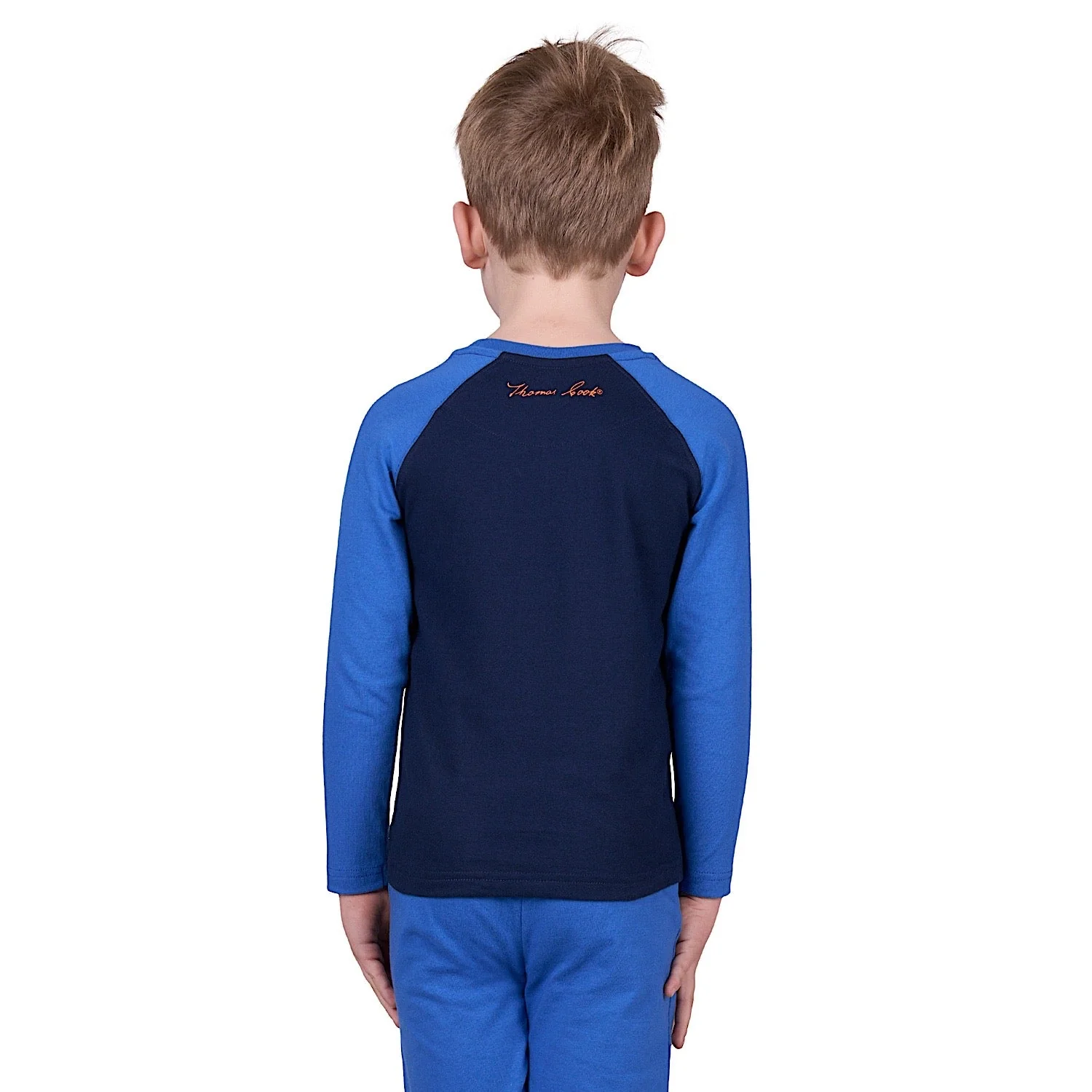 Thomas Cook Boy's Sky Rocket Glow In the Dark Pyjamas - Navy/Denim - Image 3