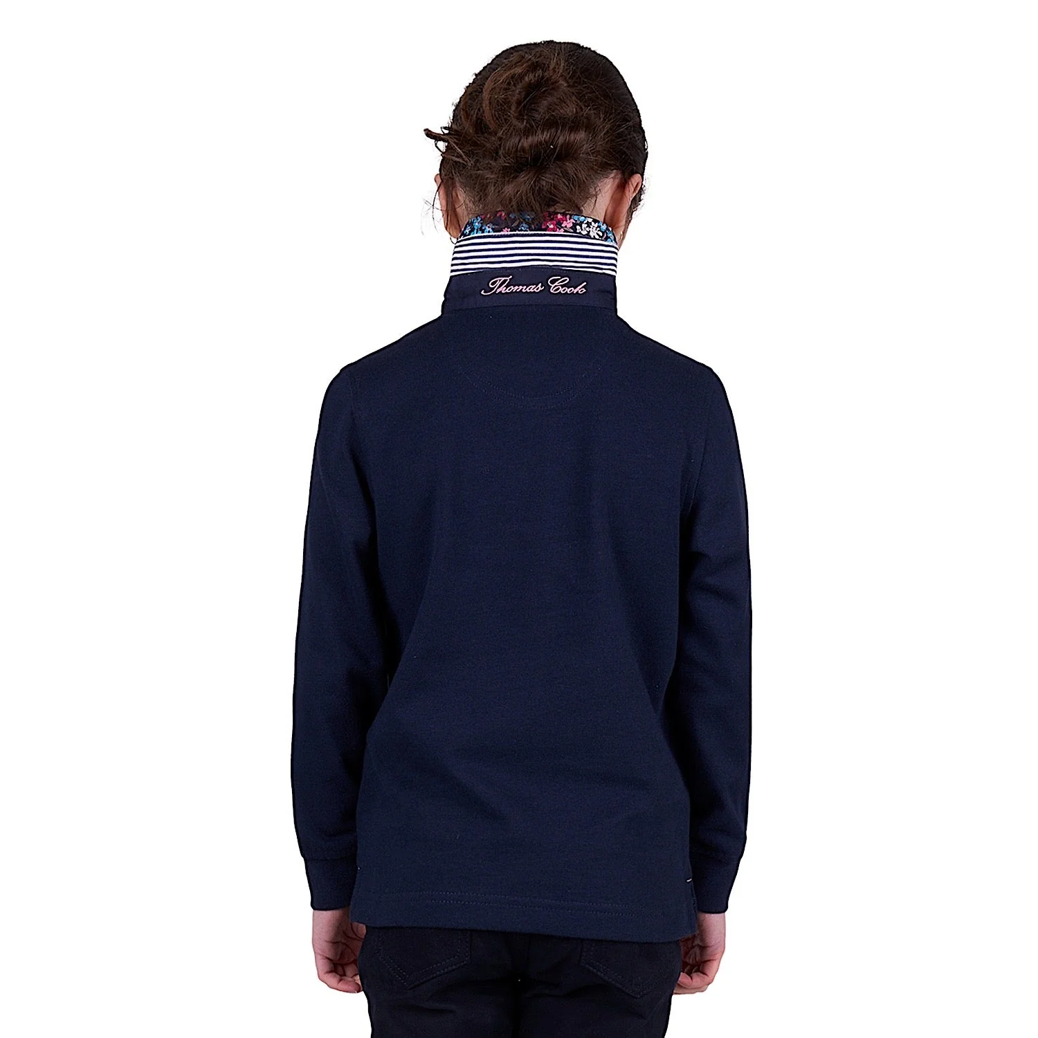 Thomas Cook Girl's Adeline Rugby - Navy - Image 4