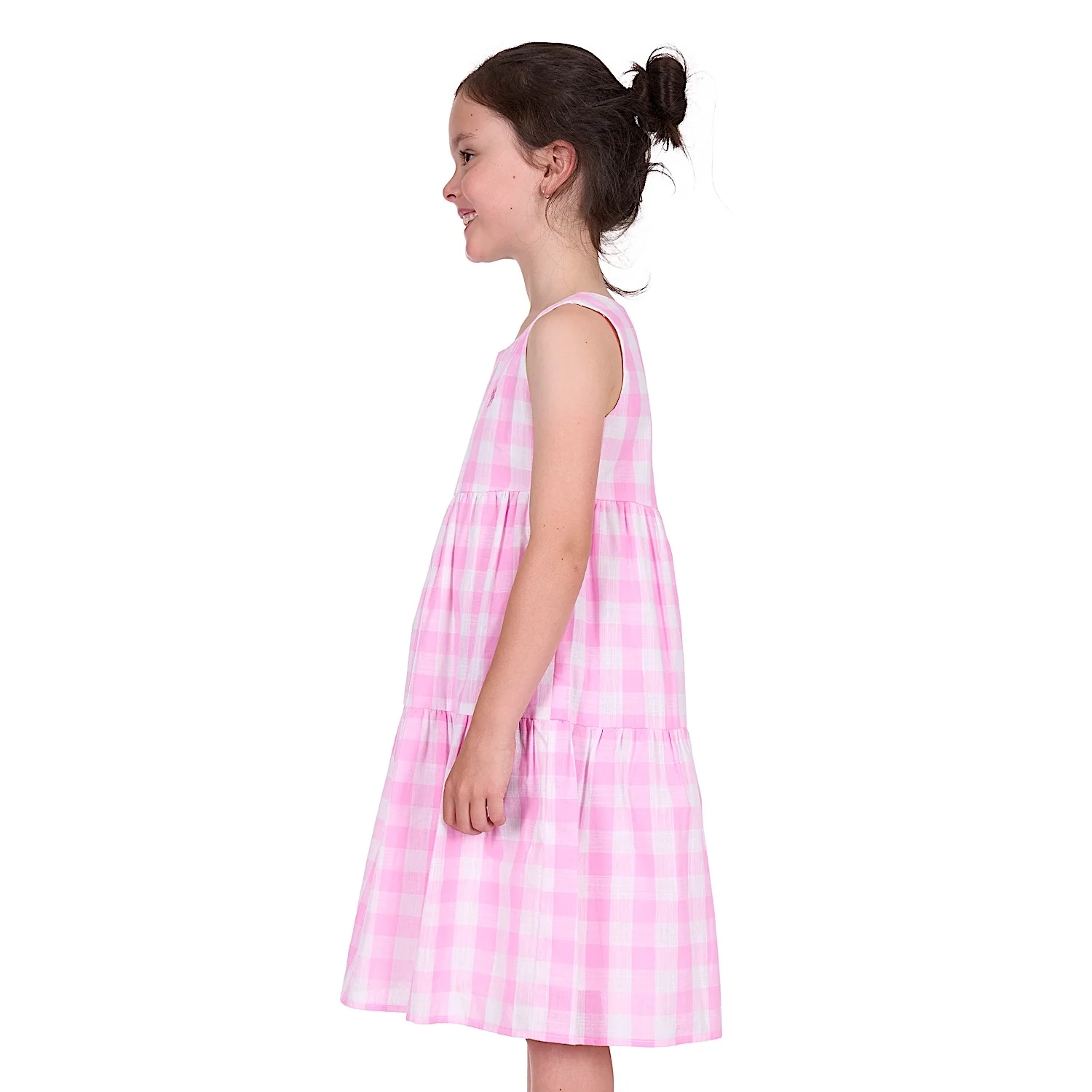 Thomas Cook Girl's Amity Dress - Pink/White - Image 2