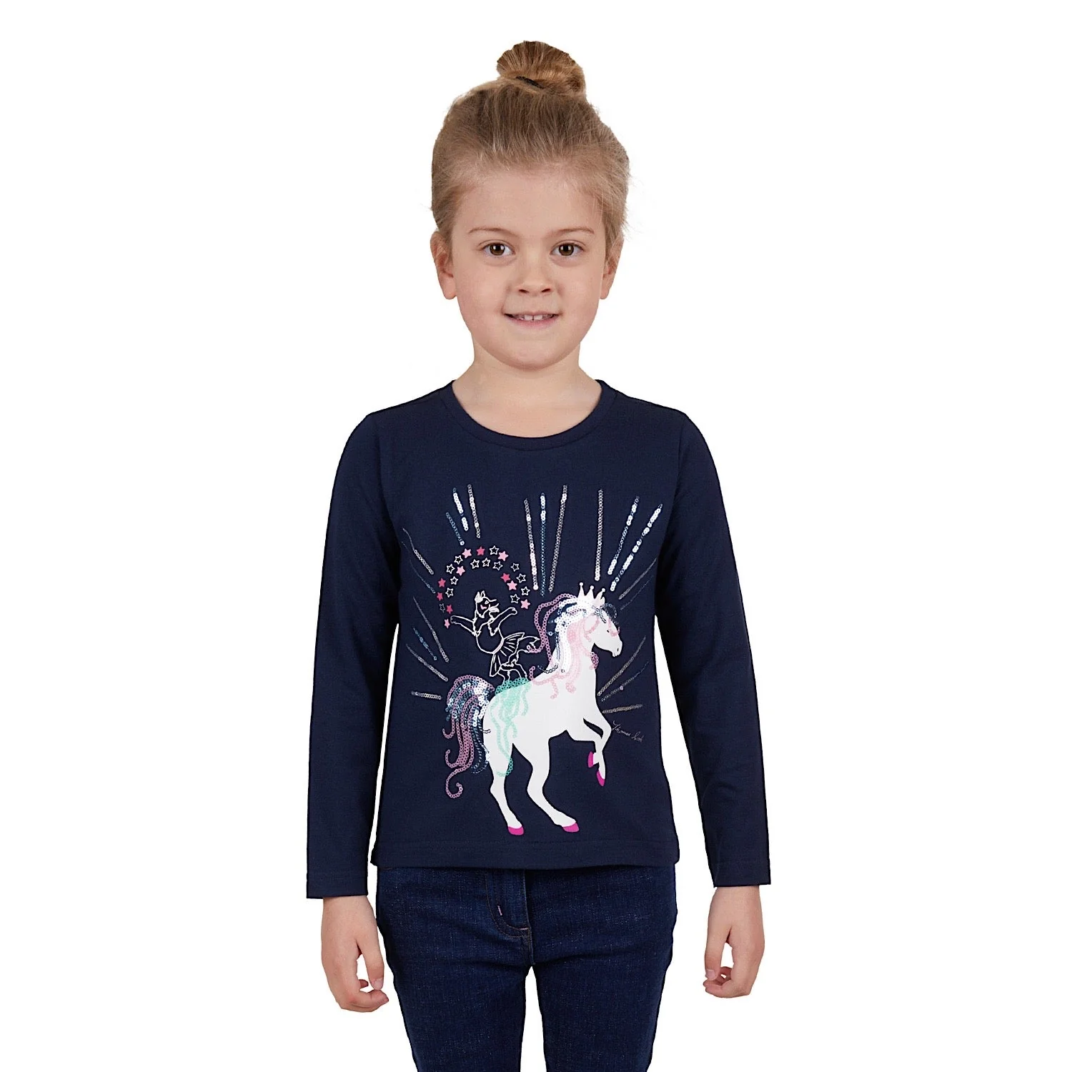 Thomas Cook Girls Dora Long Sleeve Tee Navy