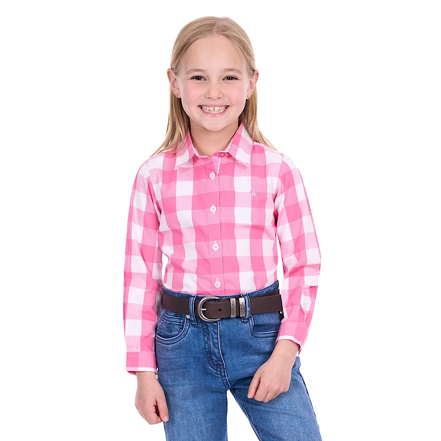 Thomas Cook Girl's Tamara Shirt - Pink / White