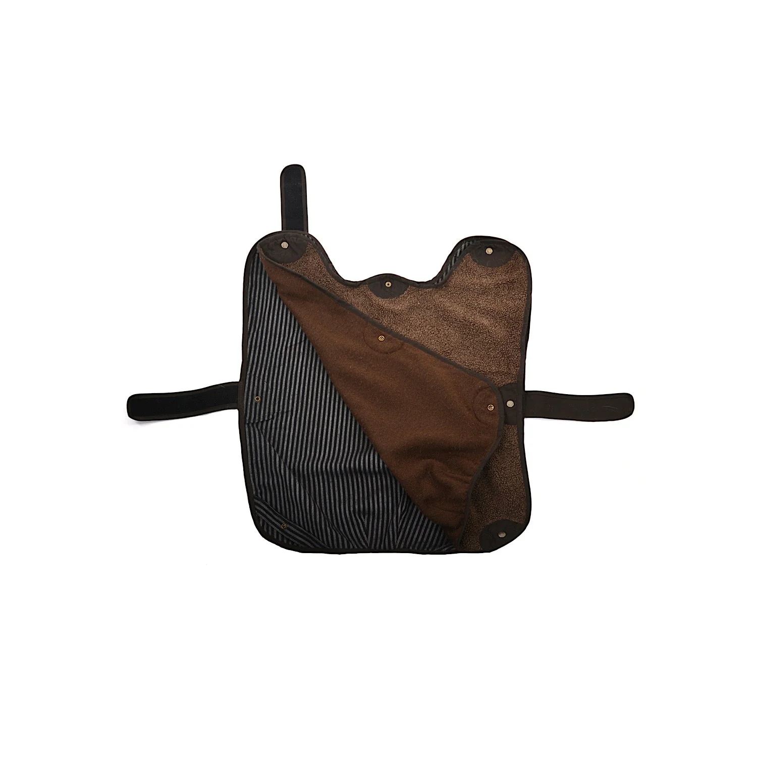 Thomas Cook High Country 2 in 1 Oilskin Dog Jacket Rustic Mulch - Image 2