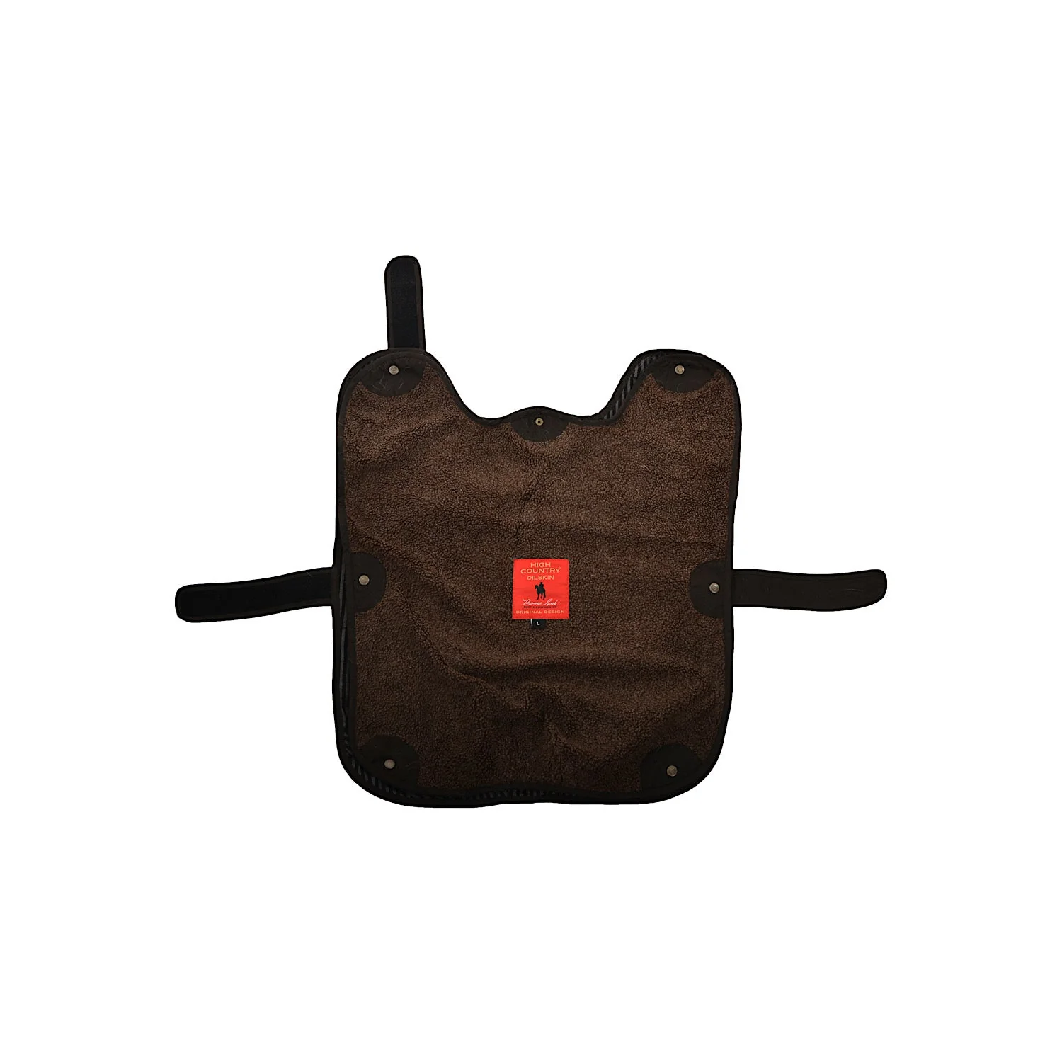 Thomas Cook High Country 2 in 1 Oilskin Dog Jacket Rustic Mulch - Image 3