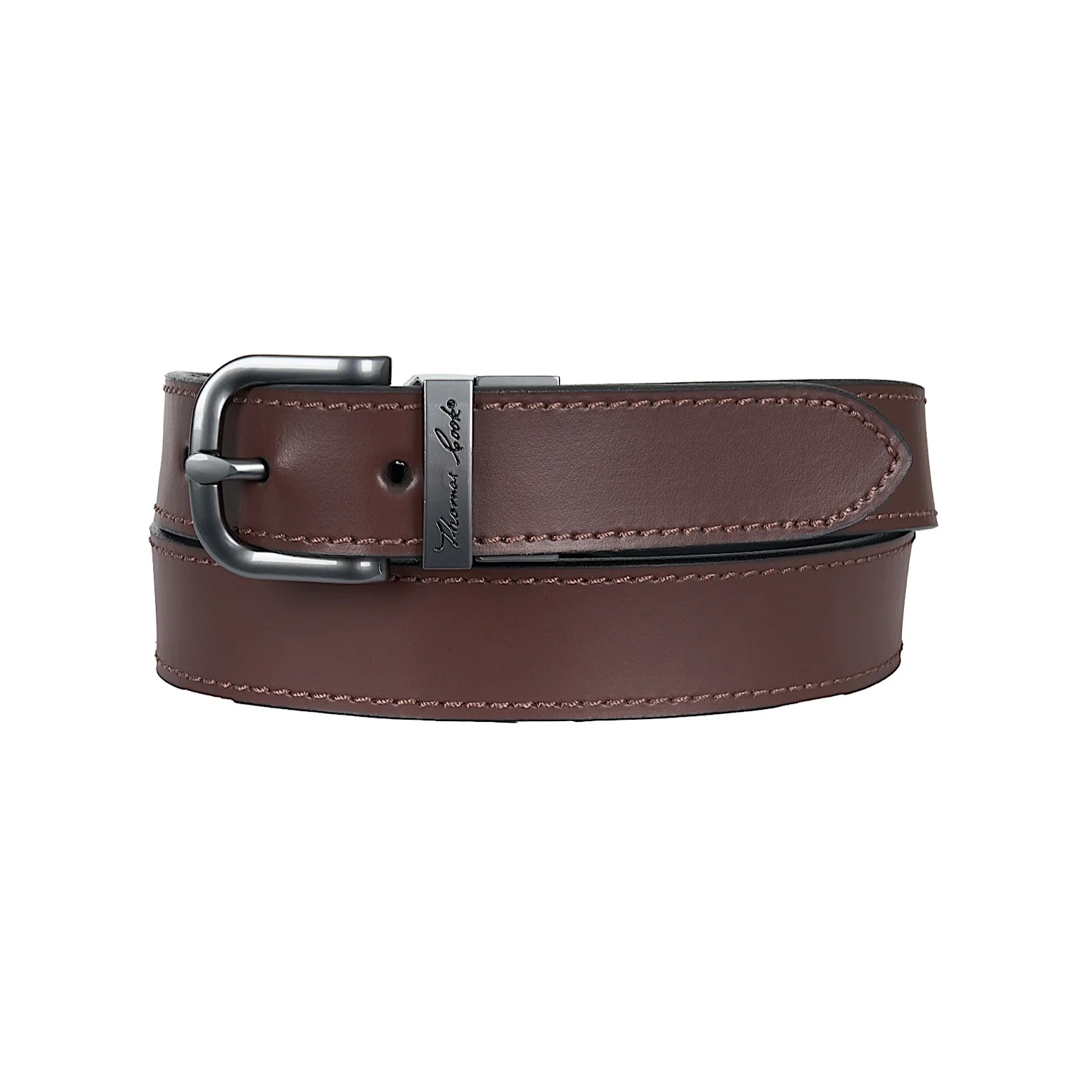 Thomas Cook Kid's Reversible Belt - Chocolate / Black - Image 3