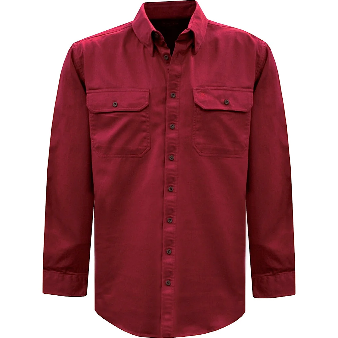 Thomas Cook Light Drill 2 Pocket Shirt - Red