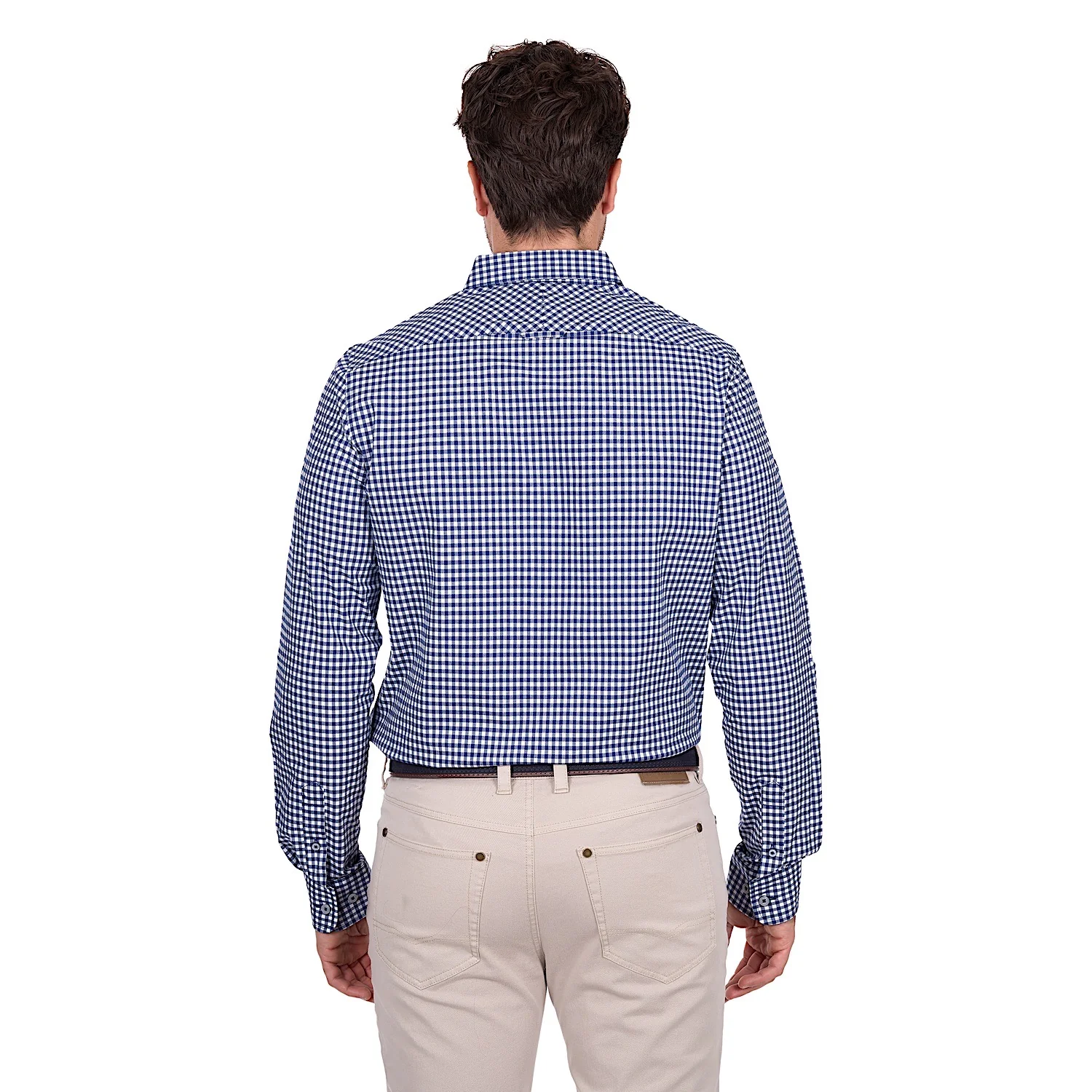 Thomas Cook Men's Anthony Tailored Shirt - Navy / White - Image 2