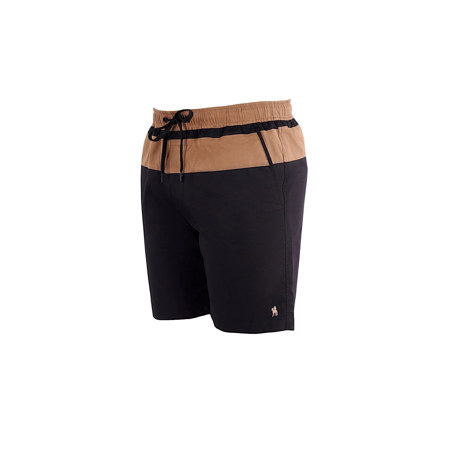Thomas Cook Mens Archie Short Black/Camel - Image 2