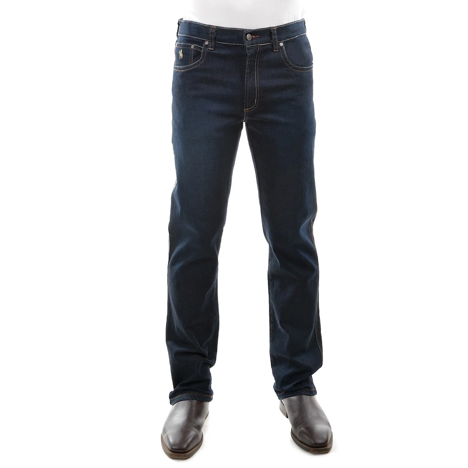 Thomas Cook Men's Bass Stretch Jean Mid-Relaxed-Straight 32" Leg