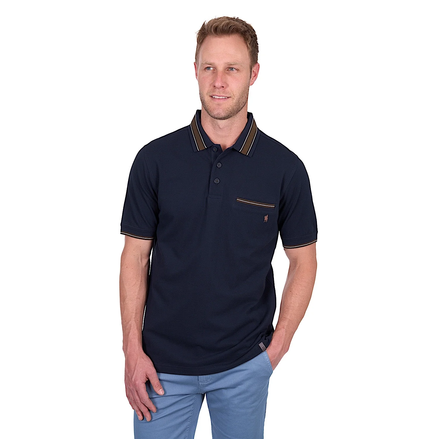 Thomas Cook Men's Ben Tailored Polo - Navy