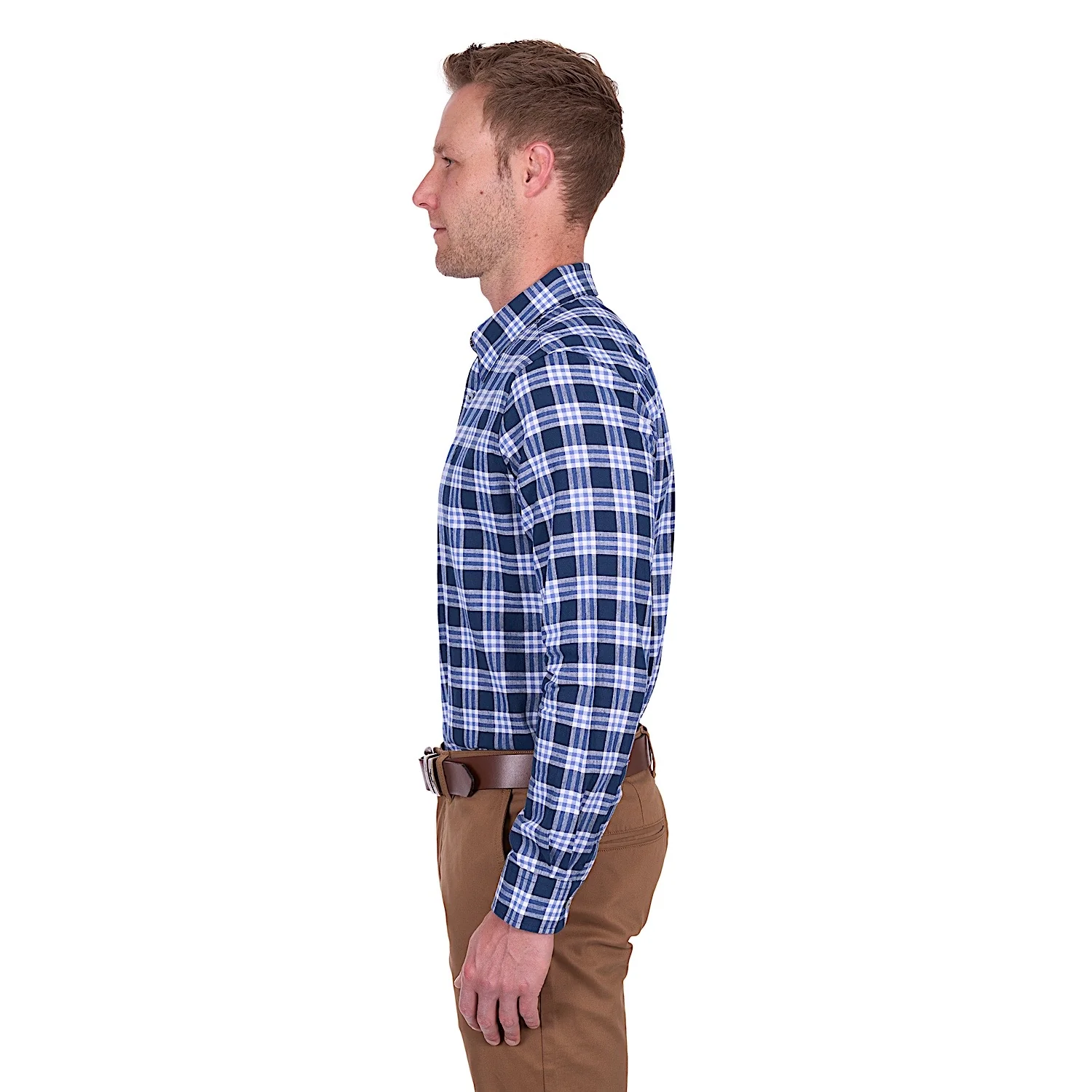 Thomas Cook Men's Dale Linen Shirt - Navy/White - Image 3